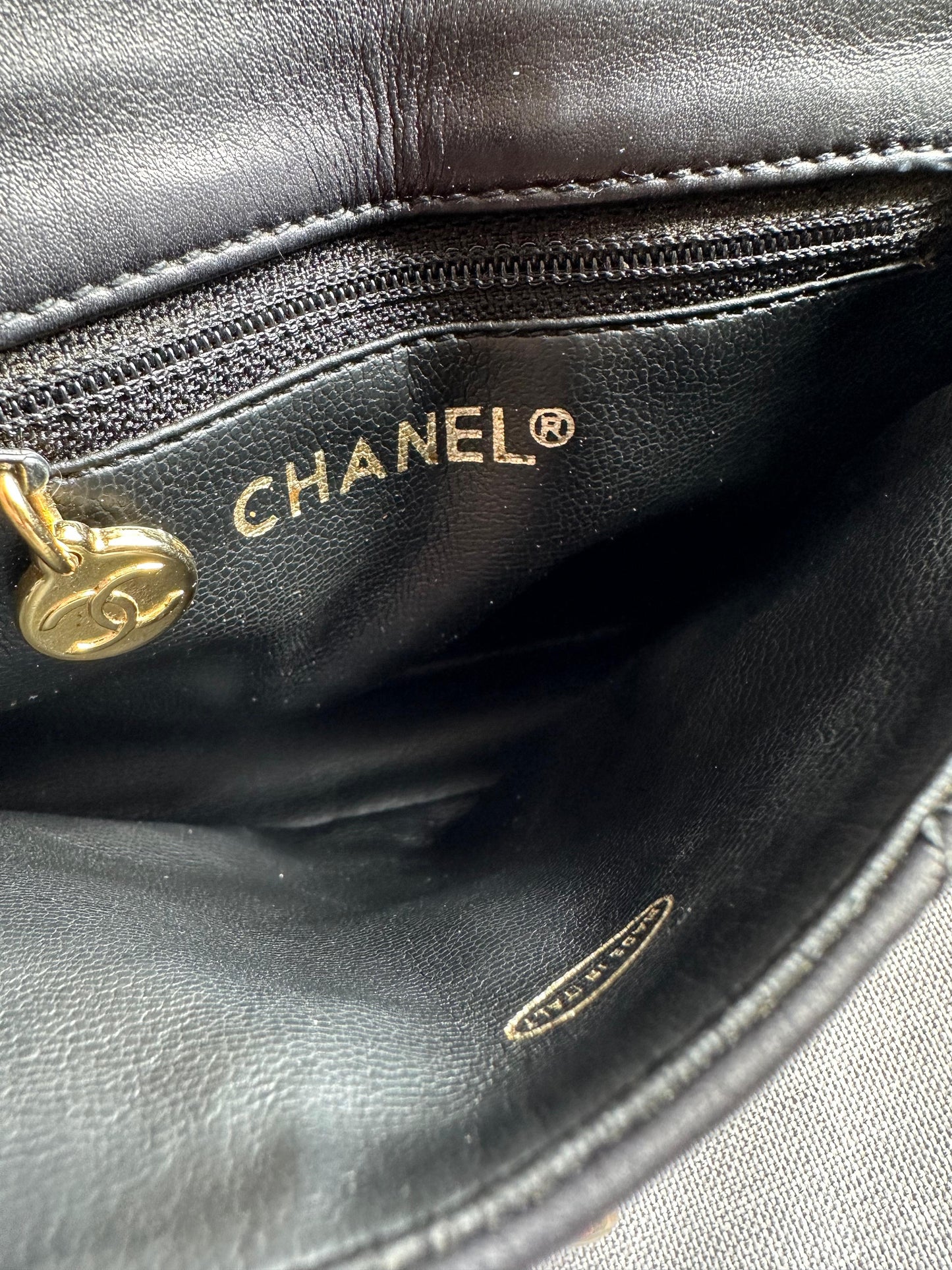 Vintage Beg on Belt Chanel