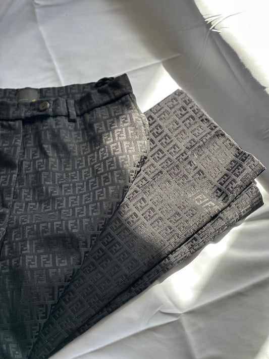 Pantaloni Fendi Monogram Vintage