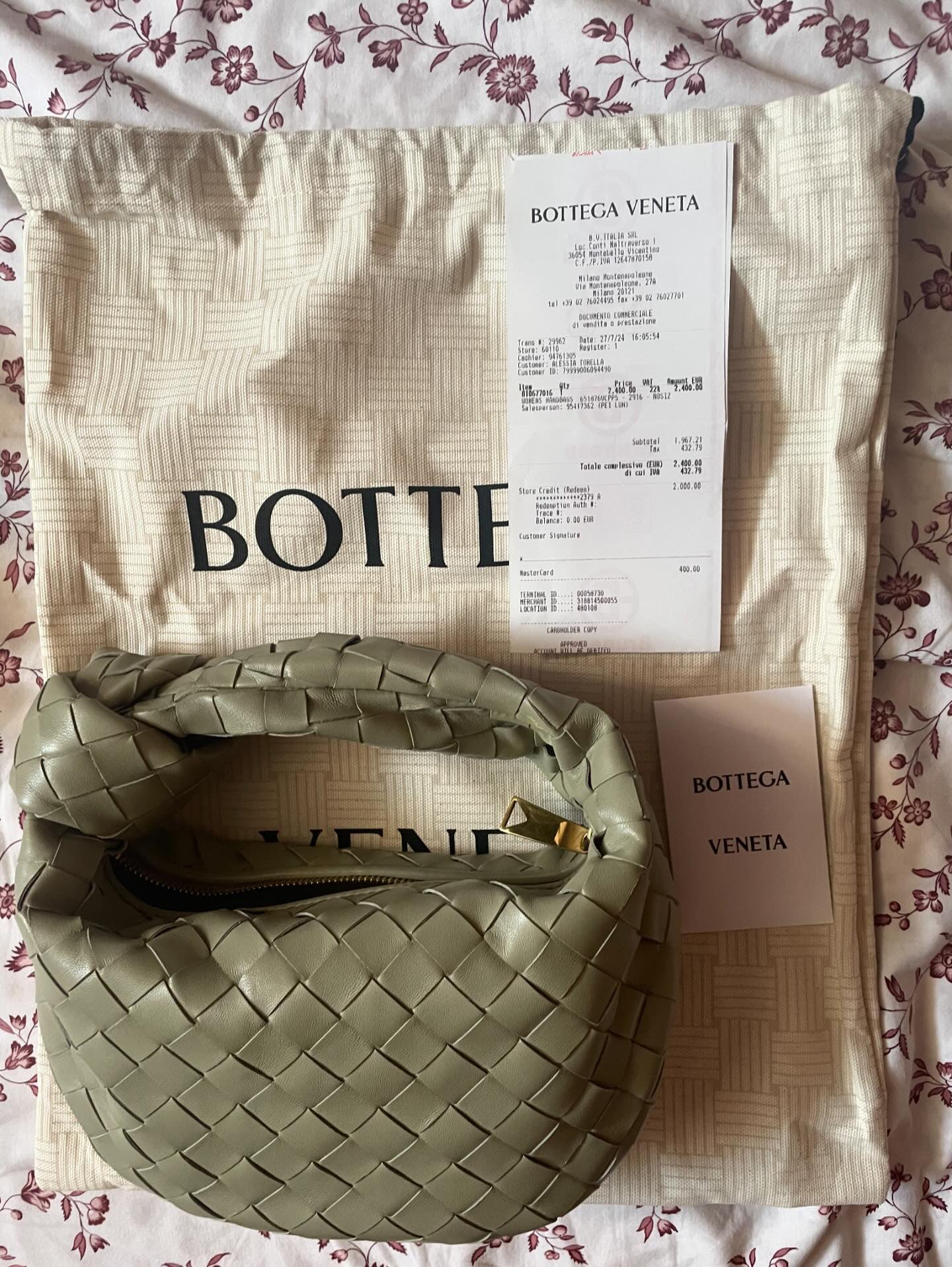 Mini jodie Bottega Veneta