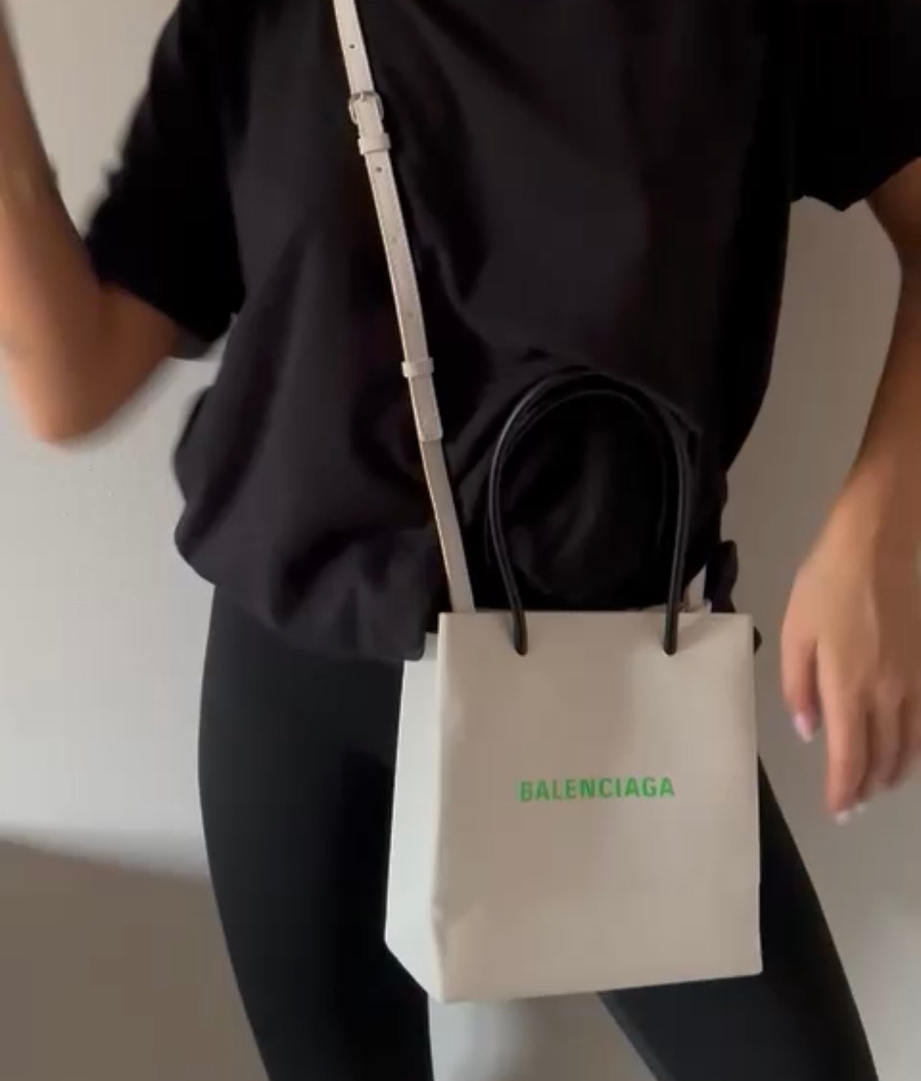 Balenciaga Leather Mini Tote Bag