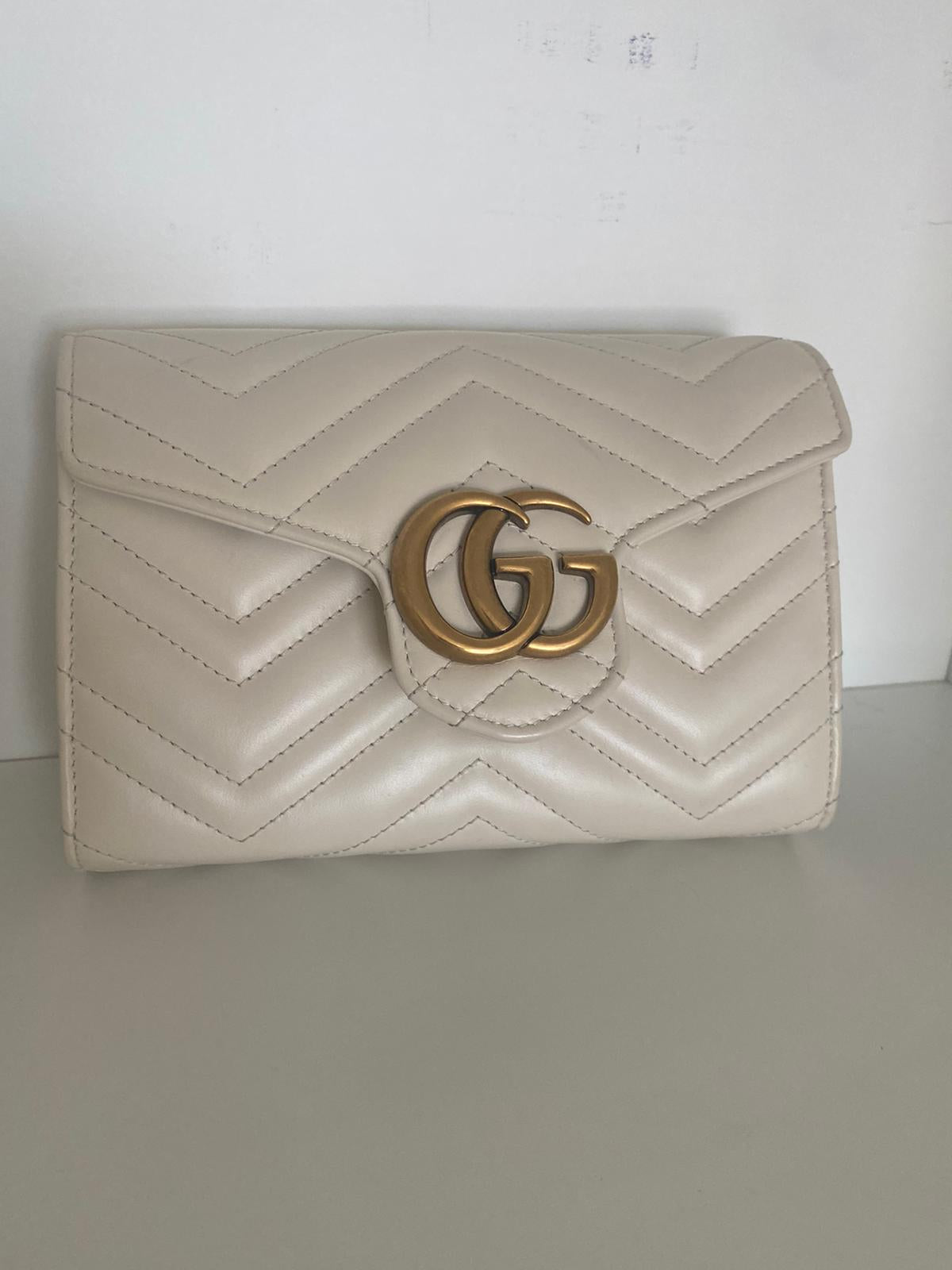 Gucci Marmont panna.