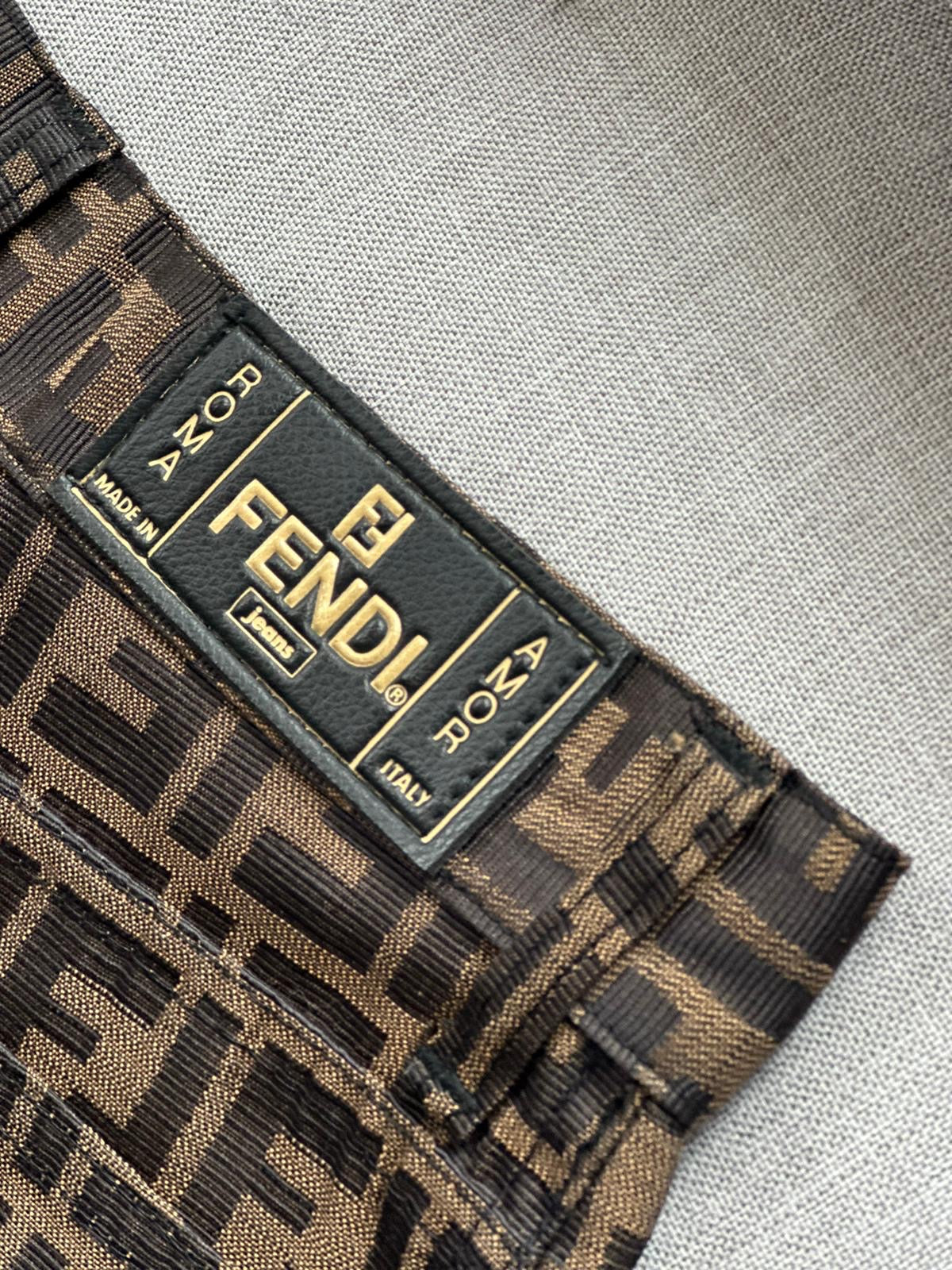 Jeans Fendi Monogram vintage