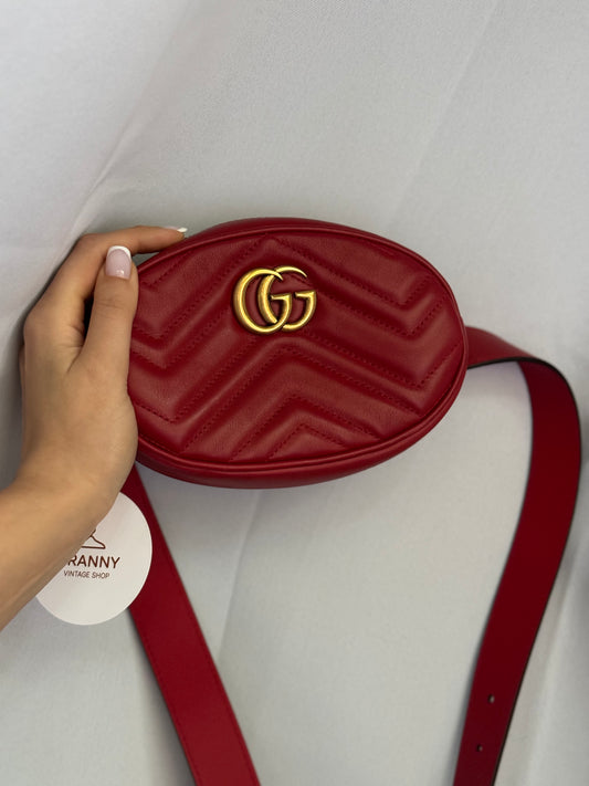 Marsupio Gucci Marmont rosso