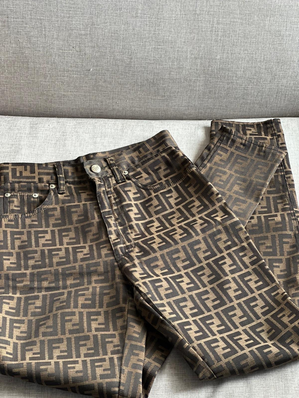 Jeans Fendi Monogram vintage