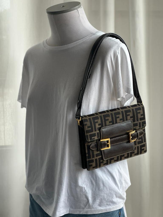 Vintage 1980 Fendi Zucca bag