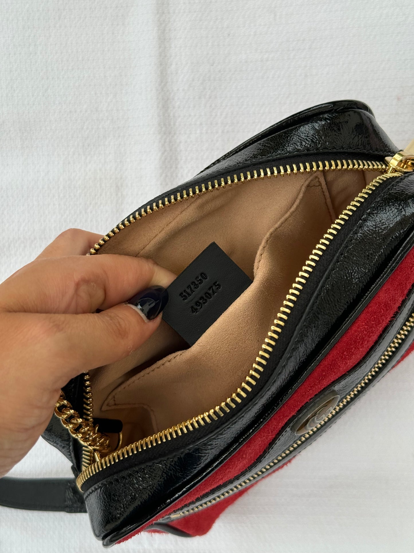 Gucci vintage camera bag