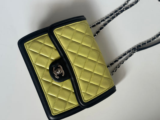 Chanel Timeless mini square Tricolor