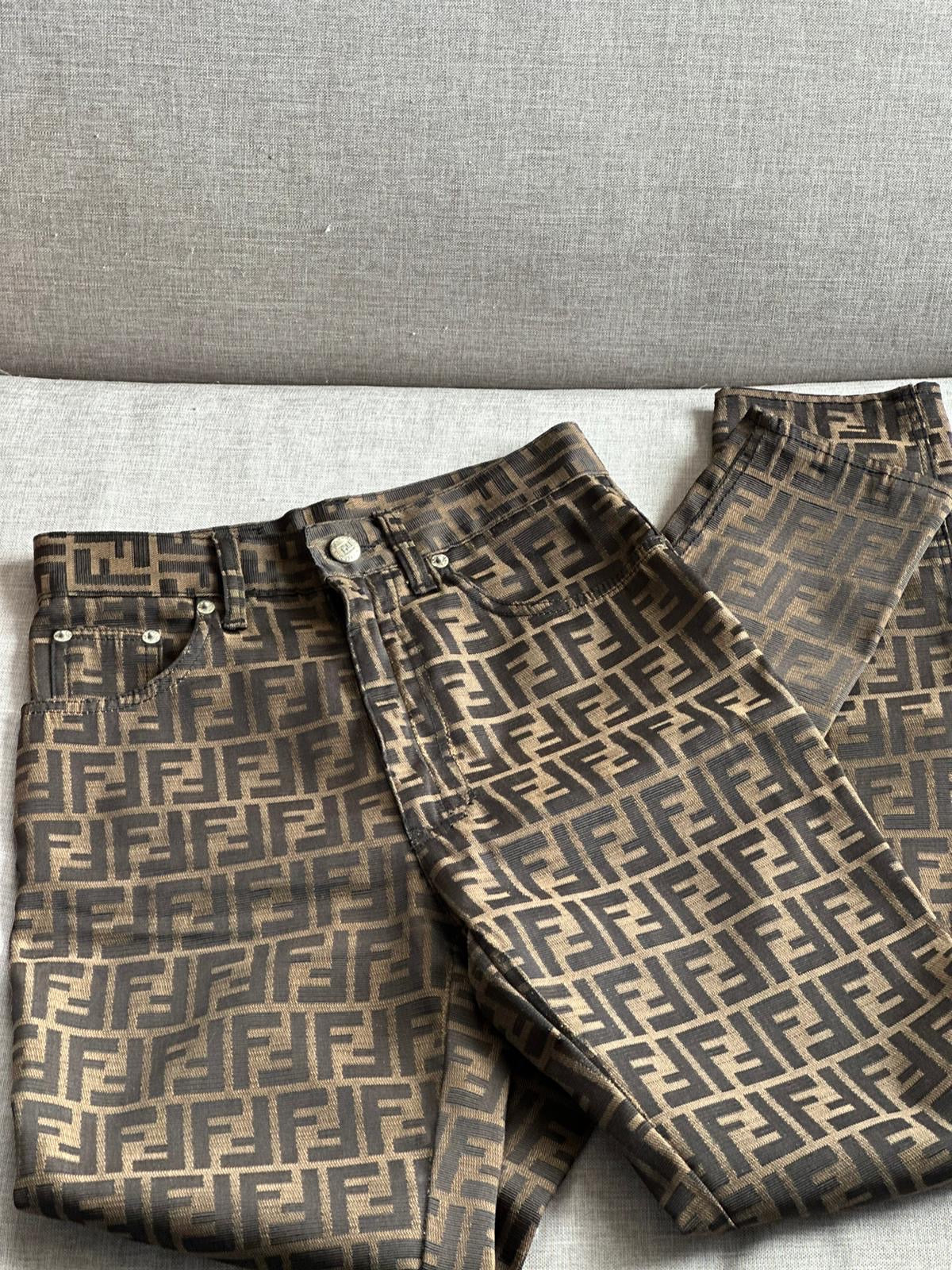 Jeans Fendi Monogram vintage