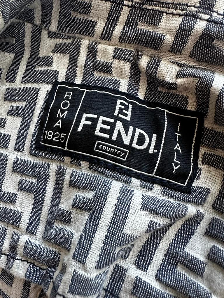 Gilet Fendi monogram Grigio