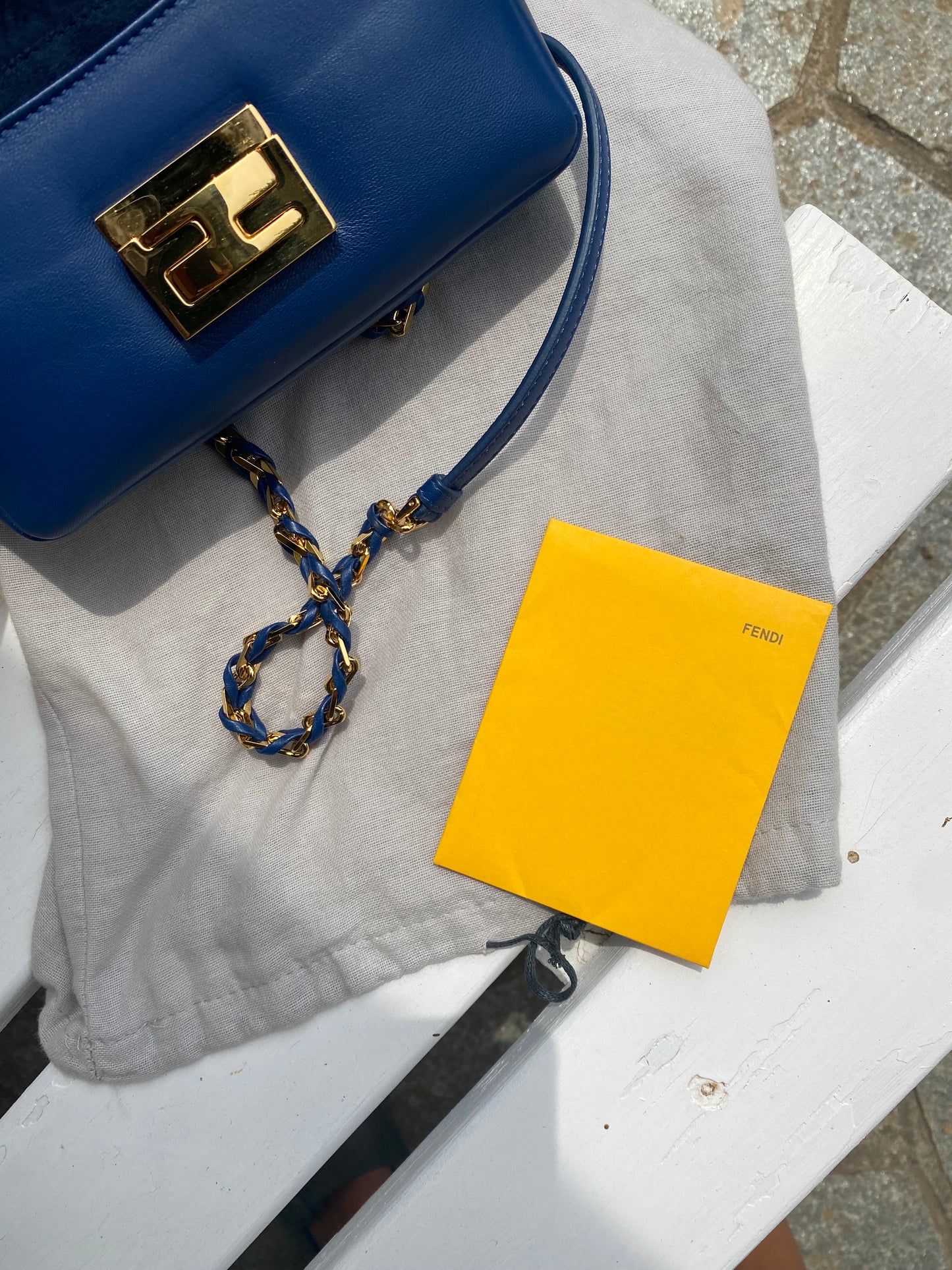 Fendi Pochette in pelle