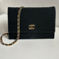 Vintage Chanel Velvet Bag