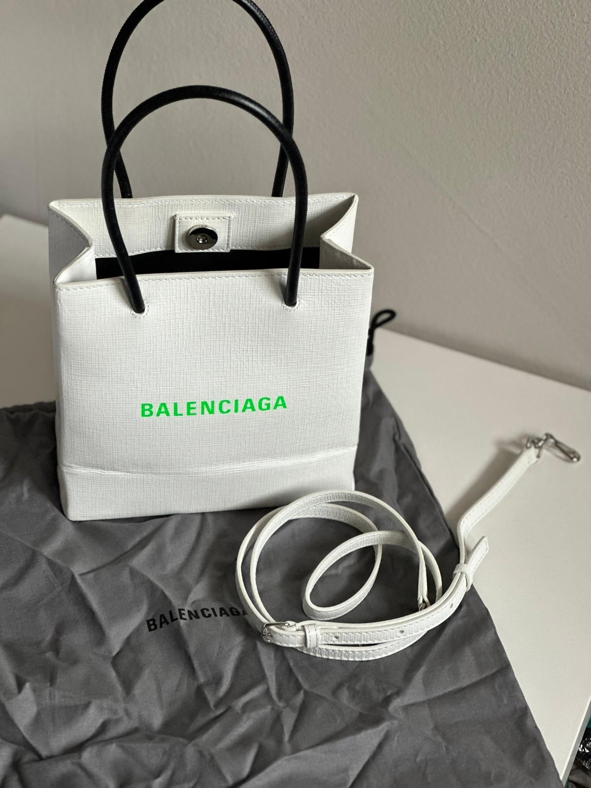 Balenciaga Leather Mini Tote Bag