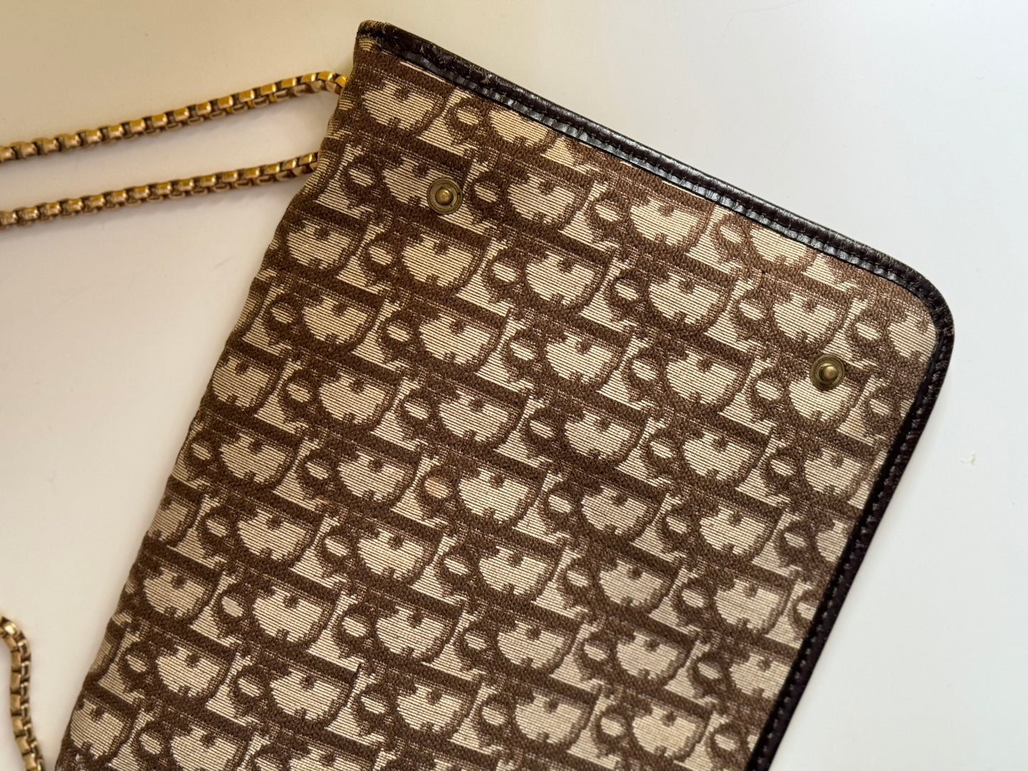 Vintage Monogram Dior Maxi Pochette