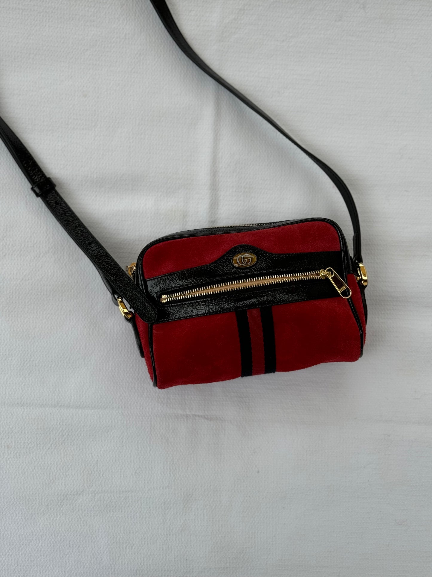 Gucci vintage camera bag