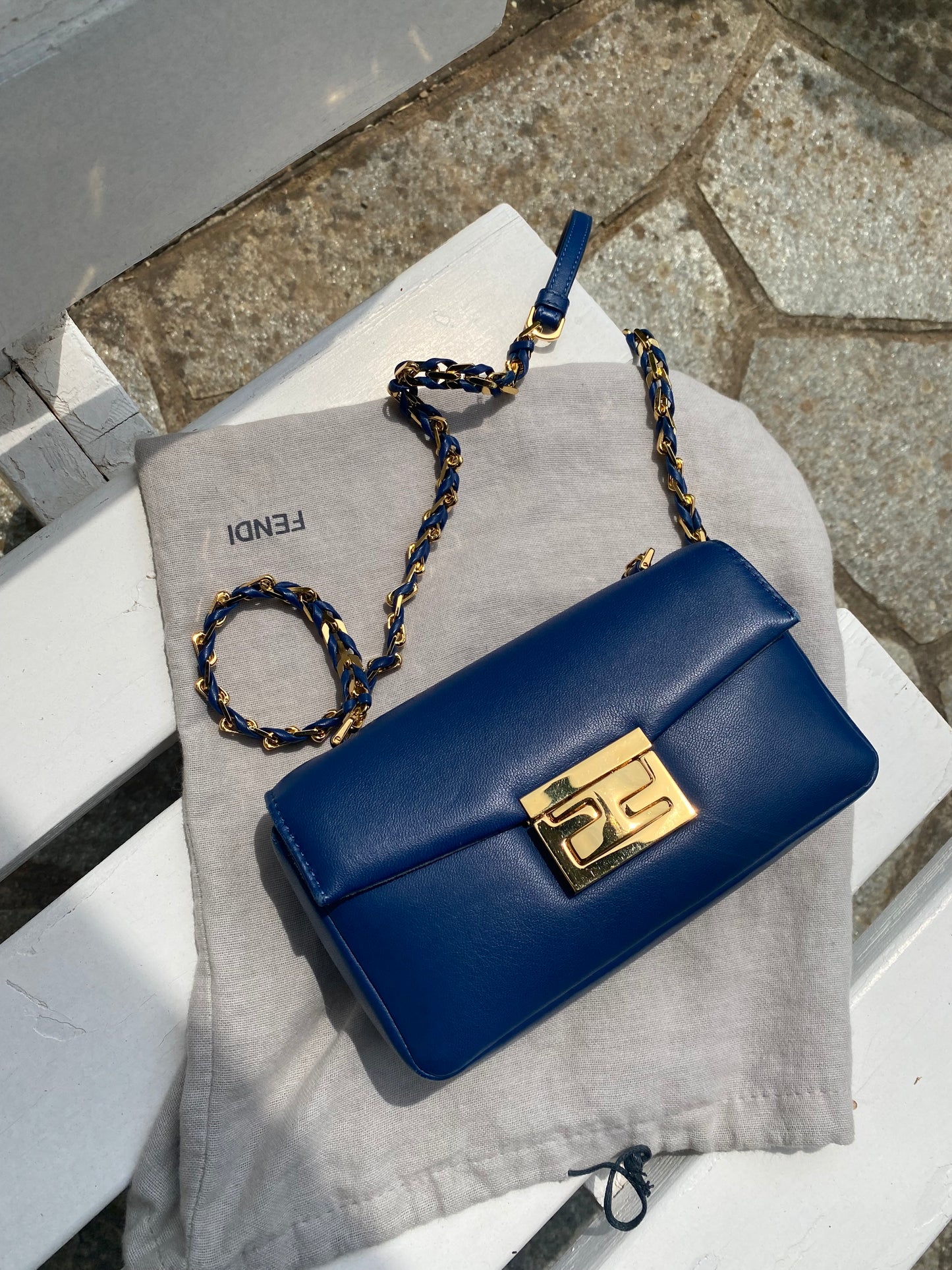 Fendi Pochette in pelle