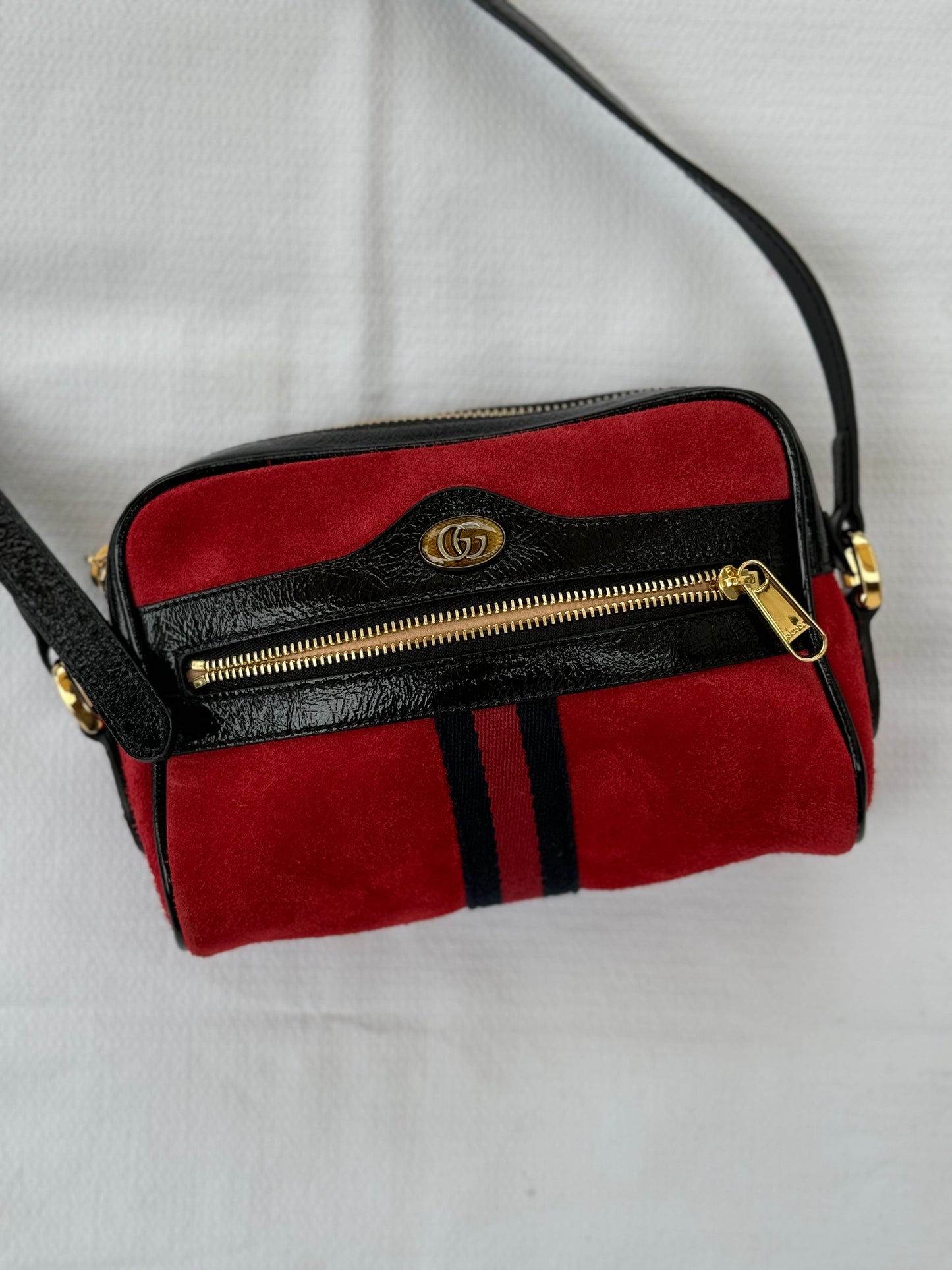 Gucci vintage camera bag