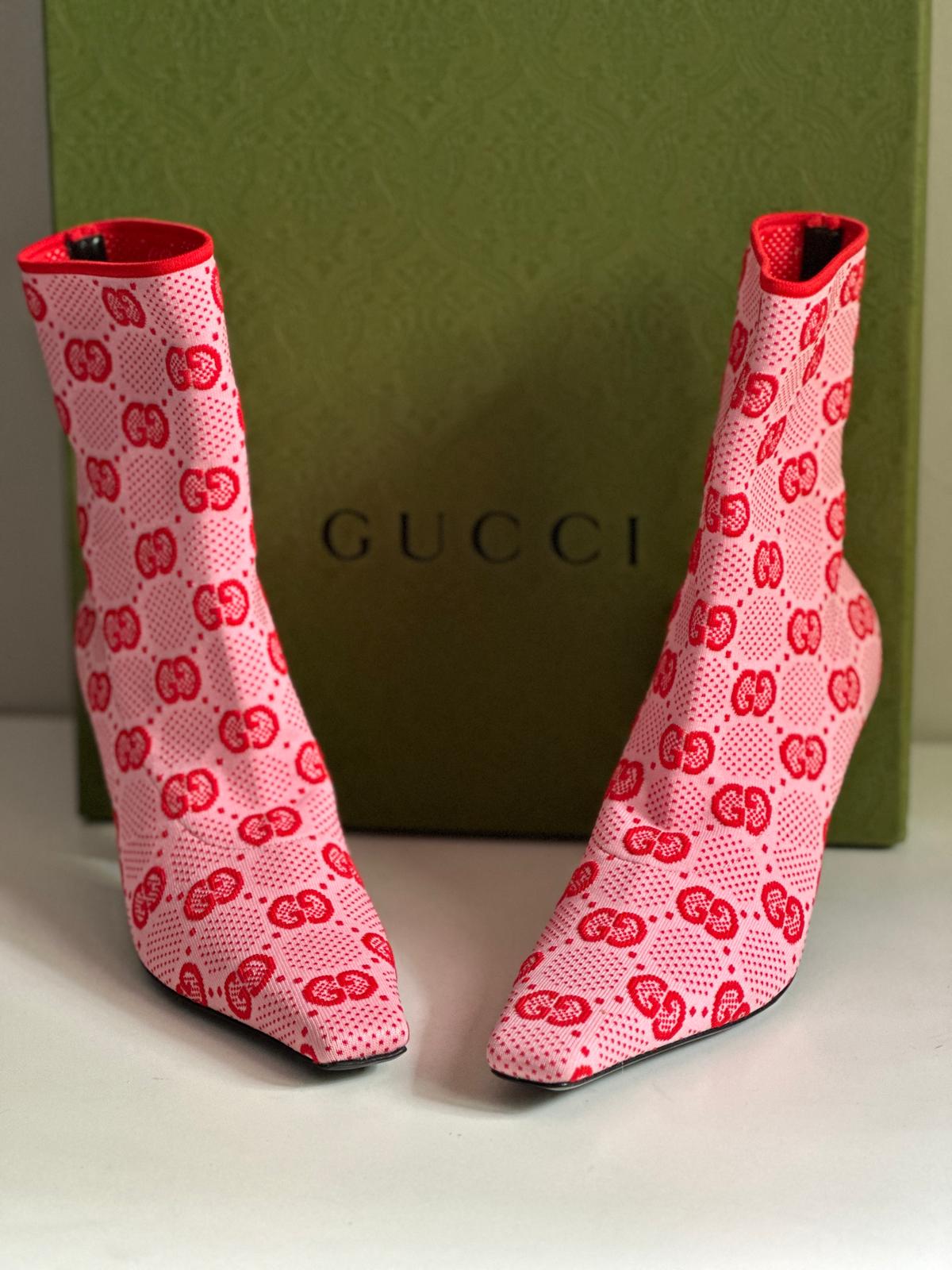 Stivaletto Gucci Calzino monogram