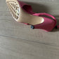 Bottega Veneta Asymmetric Sling Back pink