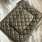 Pochette Chanel argento