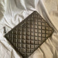 Pochette Chanel argento