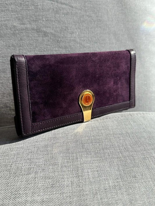 Gucci vintage Wallet purple