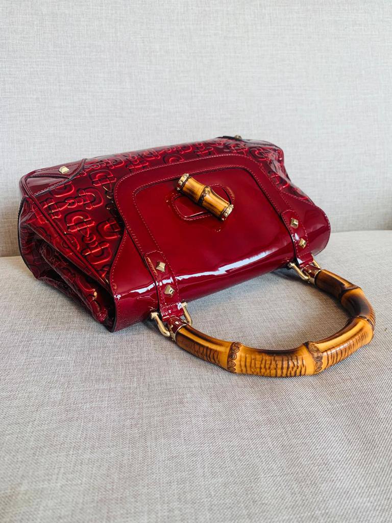 Gucci Bamboo Horsebit Top Handle