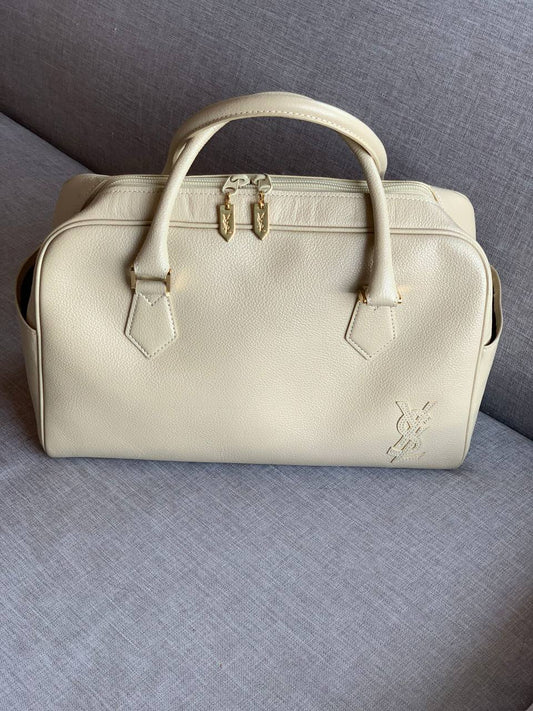 Vintage Yves Saint Laurent Boston Handbag